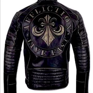 Affliction Men’s leather jacket